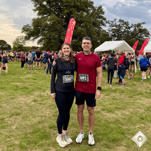 Emilie & Carl westonbirt 10k