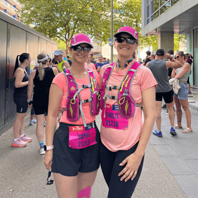 Soph & Em Bristol Half Marathon